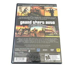 Grand Theft Auto San Andreas PS2 Play Station 2