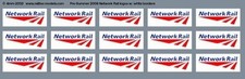 Logos De Network Rail - Borde Blanco (Para MPV Etc) Railtec RT-4-2032
