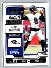 2023 Panini Contenders #9 Lamar Jackson