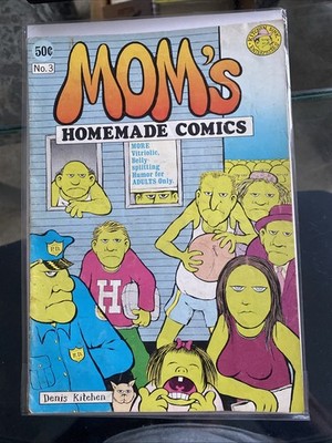 Mom's Homemade Comics #3 Kitchen Sink 1971 First Print Robert Crumb 1st Print