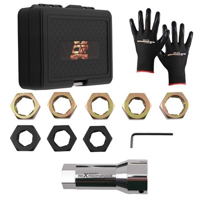 Heavy Duty Thread Restorer Kit 8Pc M20-M24/13/16''-3/4'' UNF for Rust Removal