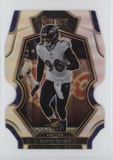 2022 Panini Select Premier Level Silver Prizm Die-Cut David Ojabo #108 0q1p