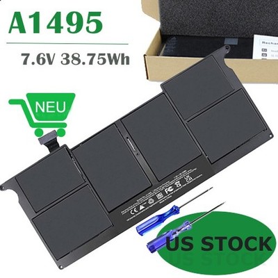 Battery For MacBook Air 11'' A1465 Mid 2011-2013 Early 2014-2015 A1495 A1406