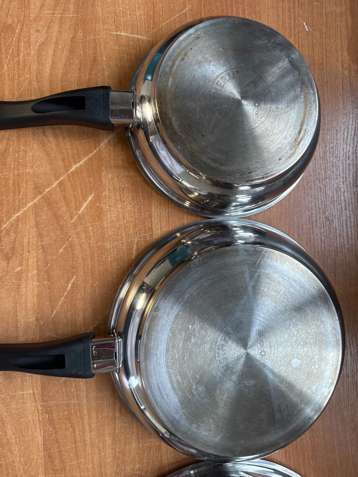 Padella WMF Devil Set di padelle 3 pezzi 20/24/28 cm Cromargan Acciaio Induzione - Immagine 2 di 4