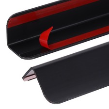 2Pcs Wall Corner Protector, 80cm x 3.6cm Self Adhesive Corner Guards, Black