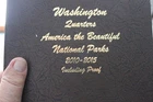 2010-2015  PDSS  NATIONAL PARKS QUARTERS IN DANSCO BOOK  ALL 120 COINS UNC.