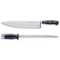 Fr. Dick Premier Plus Set Kochmesser 30 Cm & Wetzstahl 25 Cm Runder Standardzug