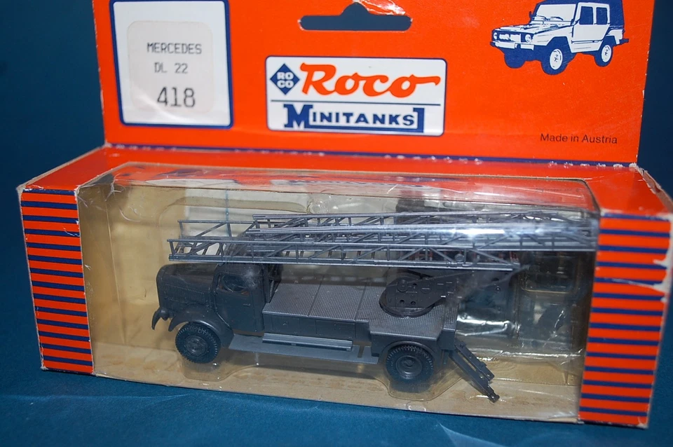 Roco Minitanks 418 - Mercedes D22 Autoscala scala  1/87 - Immagine 2 di 3