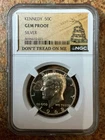 1968 S Kennedy Silver Proof NGC Gem Graded Don't Tread On Me