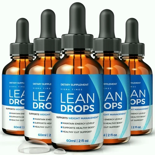Lean Drops for Weight Loss, Advanced LeanDrops Fat-Burning Formula - 5 Pack