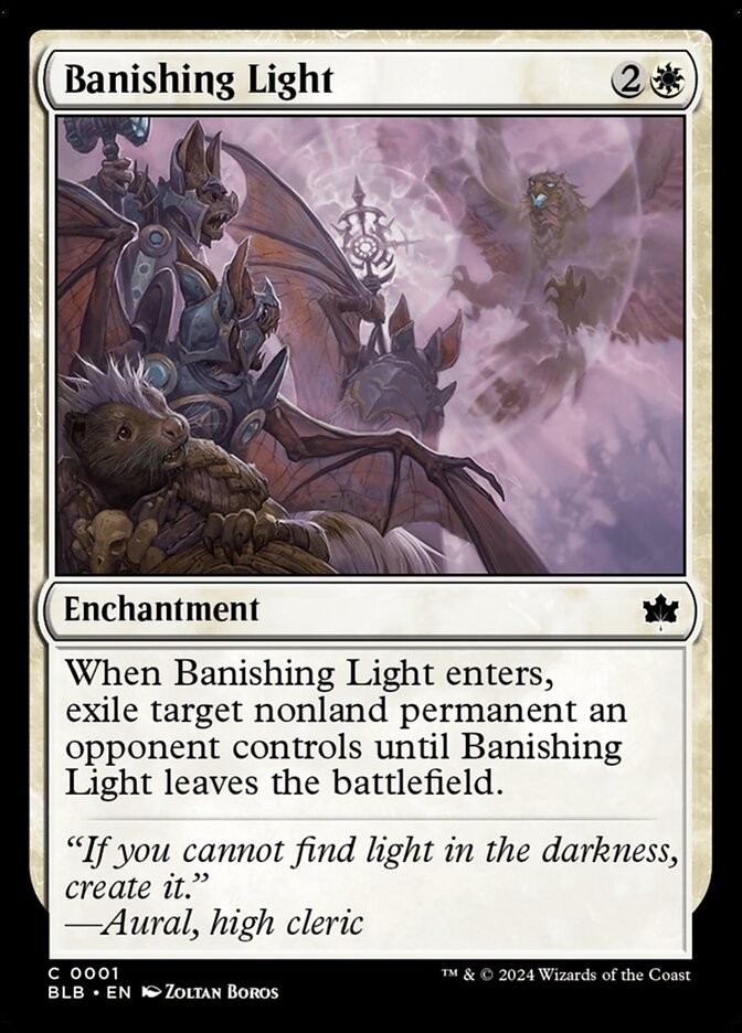 Banishing Light Foil (001) Bloomburrow BLB MTG Magic | eBay