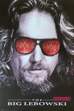 663148 The Big Lebowski Rug And Sunglasses Movie Photo Wall Print Poster