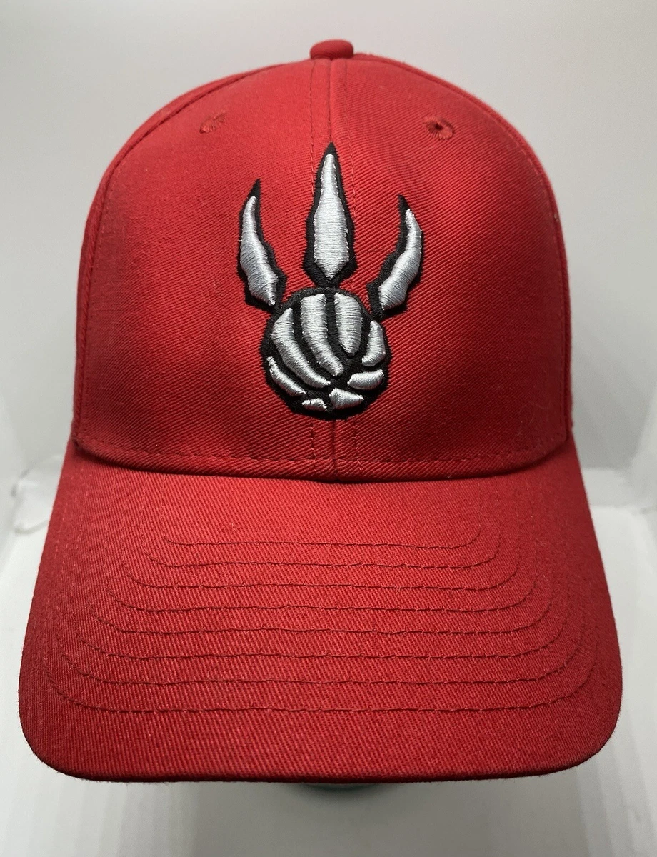 Adidas Toronto Raptors NBA Red Logo Baseball Hat Adjustable Strap Cap Fan Merch