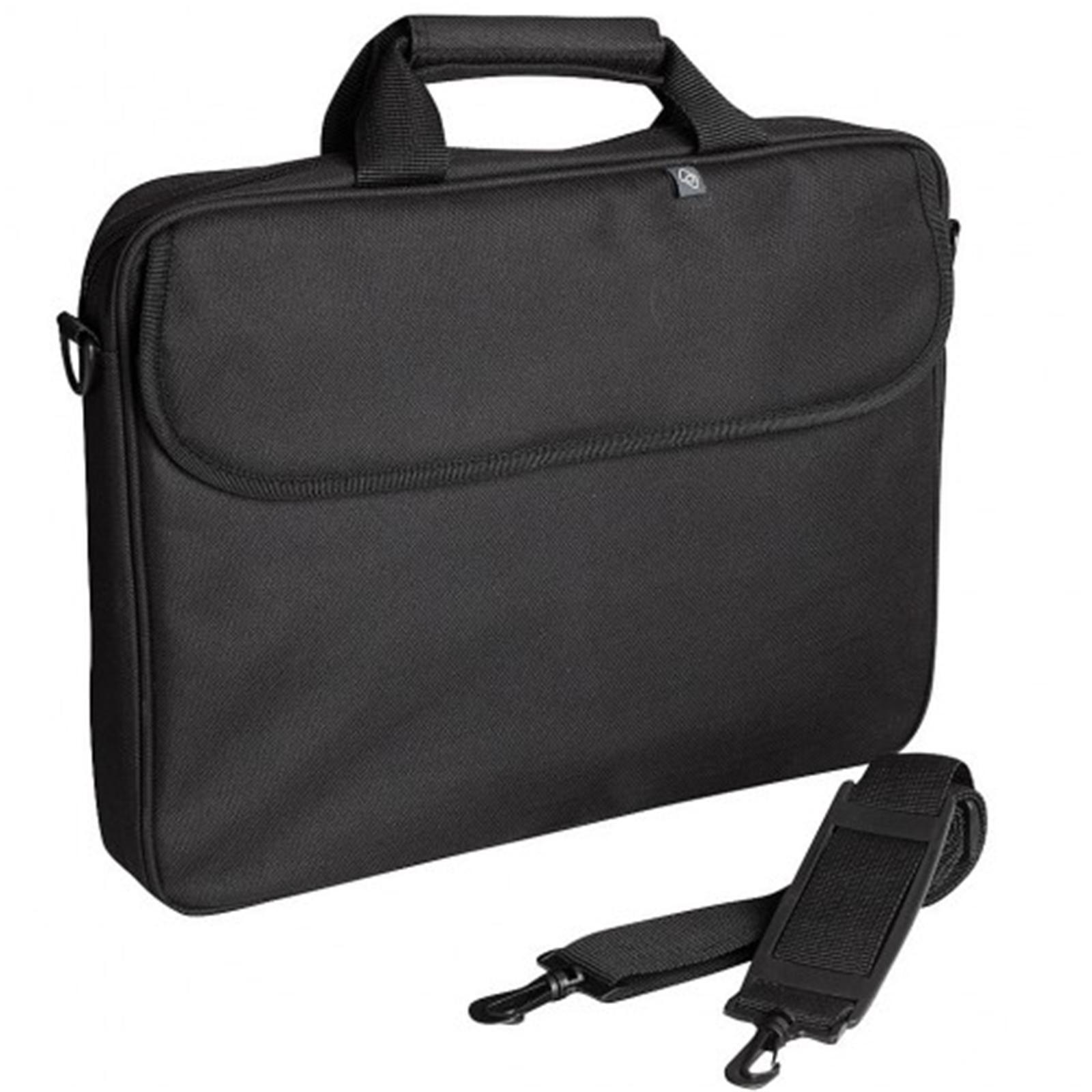 Techair 15.6" Black Laptop Classic Shoulder Bag Toploading TANB0100