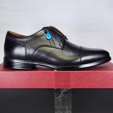 Size 13 - Johnston & Murphy XC4 Branning Cap Toe - Waterproof - Black Calfskin