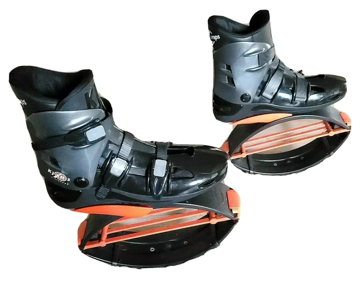 Black & Orange - Kangoo Jumps Rebound Boots