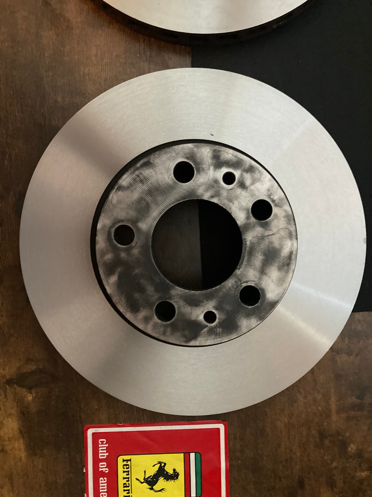 Ferrari 328-Gts-Gtb- Front Brake Disc / Rotor -set of two Oem Part.