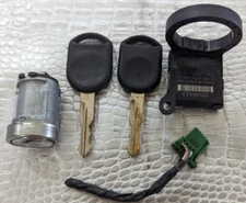 2-keys 2L1T-15607-AA Ford Ignition + Anti Theft Pats Immobilizer Transceiver