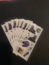 Creative Memories ~ Lot of Eight Studio Stickers ~ 2" x 5" ~ Roller Blades