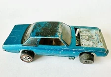 Hot Wheels Redline 1968 Custom T-Bird US Aqua w Tan Interior