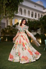 DESIGNER LEHENGA CHOLI INDIAN BOLLYWOOD WEDDING PARTY PAKISTANI WEAR READYMADE