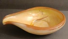 Frankoma Spouted Free Form Desert Gold Flower Bowl Pottery Vtg 60s Exc. Cond.