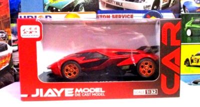 Jiaye Model Diecast 1:32 Pull Back Car With Lights Realistic Sound