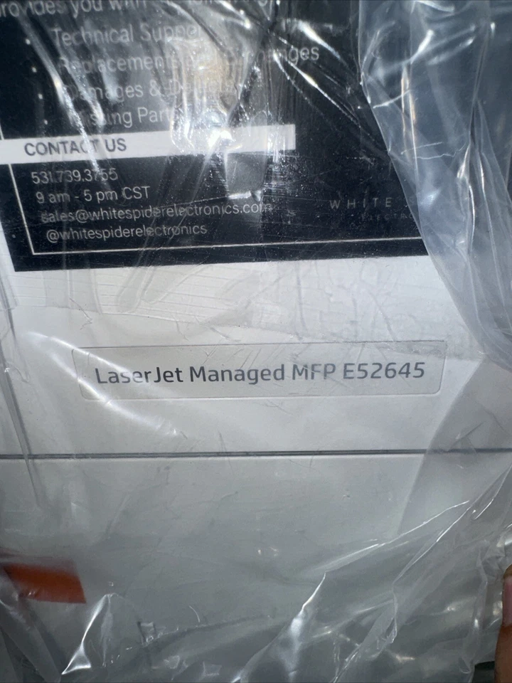 HP LaserJet Multi-Function Managed MFP E52645 Printer (SOLD FOR PARTS!) - Image 2 of 4
