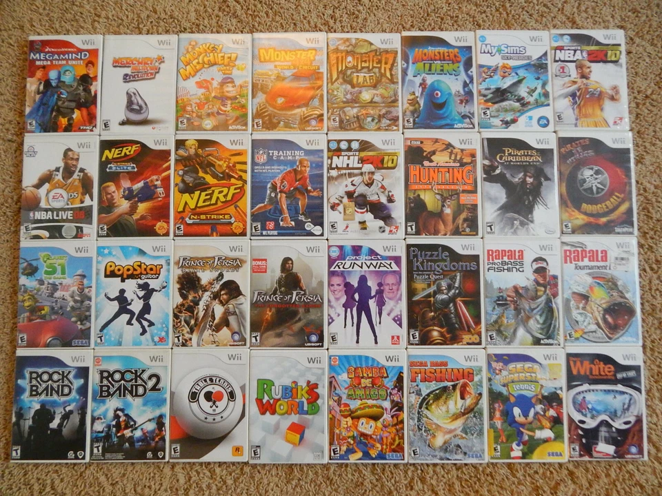 ¡Juegos Nintendo Wii! ¡Elige entre Selección! ¡$3,95-$5,95 cada uno! ¡Compra 3 y obtén el cuarto gratis! Foto 3 de 4