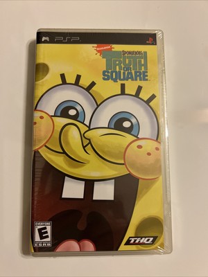 SpongeBob's Truth or Square (Sony PSP, 2009)  New Sealed