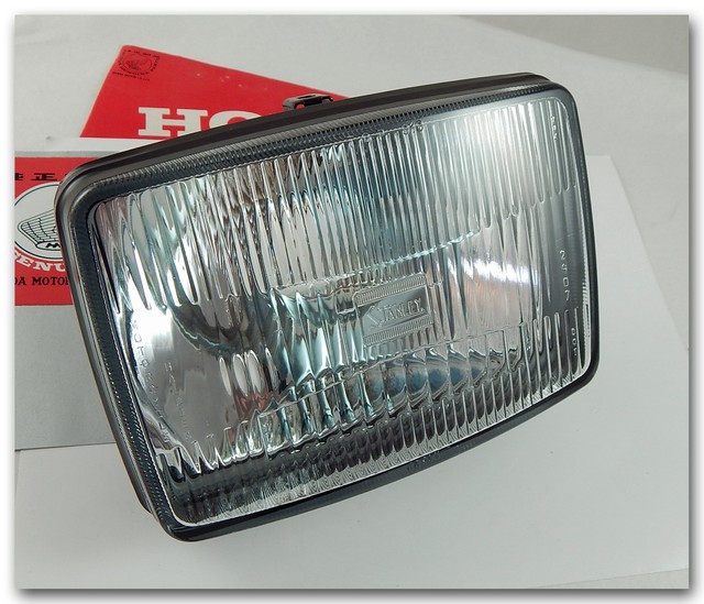 HONDA / STANLEY MOTORCYCLE HEADLIGHT UNIT 2907 0012907 12V60/55W4W MH19S NOS eBay