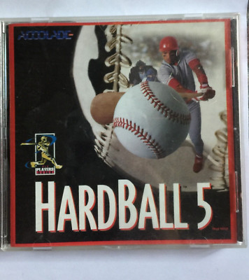 HardBall 5 PC Game Baseball Sports Simulator 1996 CD-Rom Accolade
