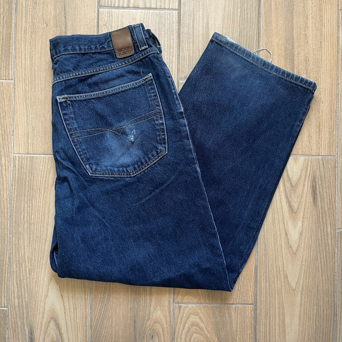 ANCHOR BLUE BEYOND BAGGY Men's Jeans SIZE 36x32 Blue Loose ANCHOR BLUE BEYOND BAGGY Men's Jeans SIZE 36x32 Blue Loose