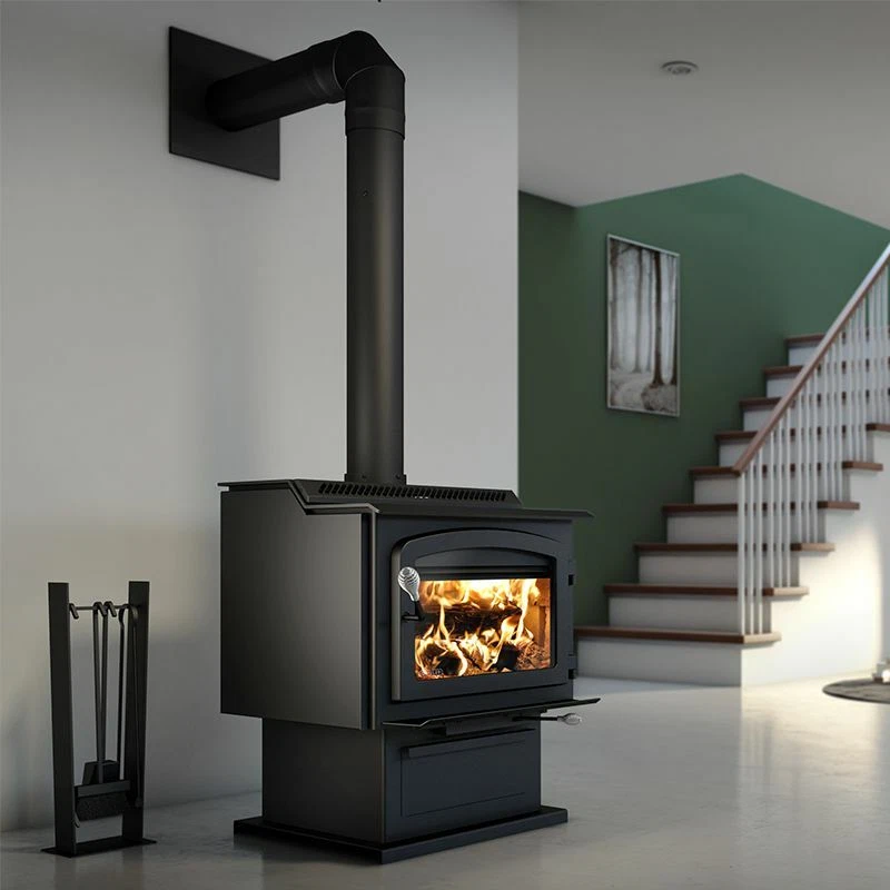 DROLET HT3000 LARGE WOOD BURNING STOVE-BLACK DOOR, EPA 2020 Approved  110,000 BTU | eBay