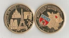 SUPERB MEDAL / SOUVENIR AND HERITAGE OF PARIS - NEW - EIFFEL TOWER - BOW -