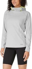 NWT FILA Ladies' Training Hoodie Funnel Neck, , Color Gray, Size M