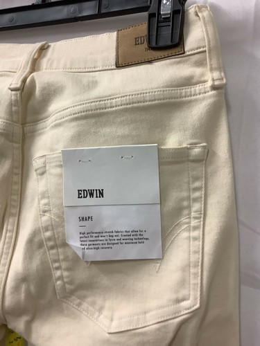 Edwin Womens Ivory 9\