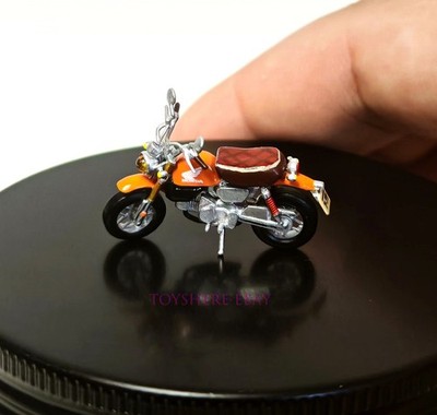 3D PRINT 1/64 motorcycle Monkey Z50j ORANGE color fit 1:64 car