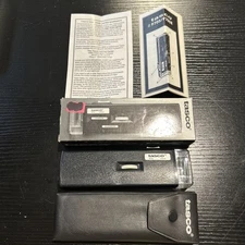 VINTAGE TASCO HANDHELD TELESCOPE/MICROSCOPE COMBO 6X/30X #9705 IN BOX / NM!