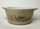 Pyrex Forest Fancies Mushroom 1.5 Quart Nesting Mixing Bowl #474-B Vintage
