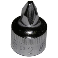 VIM Tools Stubby Phillips Driver with P2 Tip & 1/4" Square Drive (SP2)