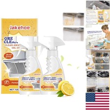 All-Purpose Heavy-Duty Cleaner Spray - Effortless Oil Stain Removal for Kitchen