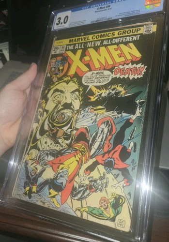 X-Men #94 CGC 3.0 Key OW Pages, 2nd App Nightcrawler Storm  Colossus Appearance