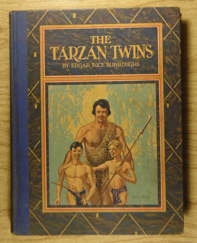 The Tarzan Twins by Edgar Rice Burroughs 2nd Volland edition 1927