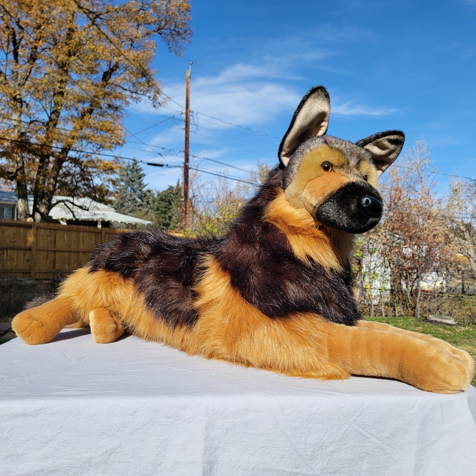Мягкая игрушка Douglas Cuddle Toy Major German Shepherd Plush