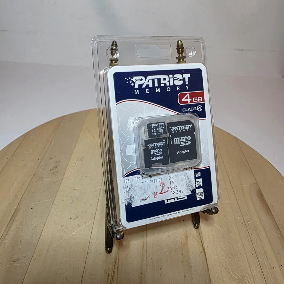 Patriot Memory 4GB Micro Sd HC 3 In 1 Class 4 Micro Mini SD CARD New - Image 3 of 4