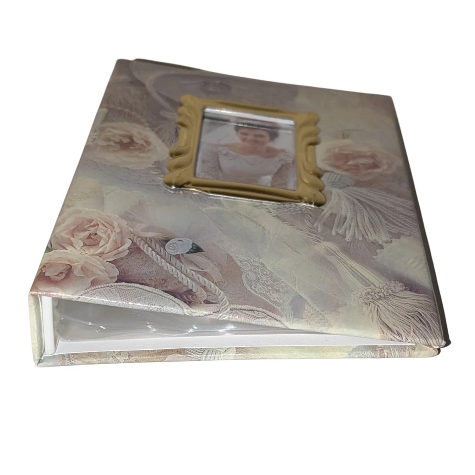 Álbum de fotos vintage de boda nupcial de los años 80 4x6 Foto 3 de 4