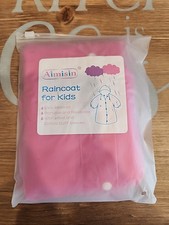 Lightweight Kids Raincoat in Pink