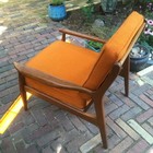 Stanley Distinctive Furniture Chair MCM Mid Century Modern Danish Walnut Origina