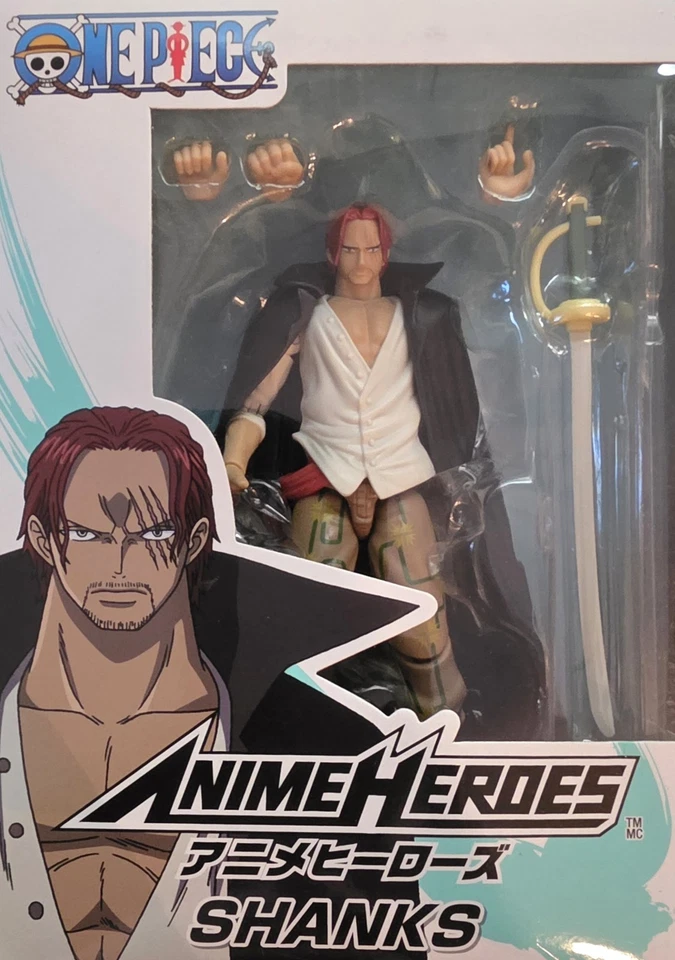 Bandai ONE PIECE - Anime Heroes - Shanks NEU&OVP - Bild 1 von 1